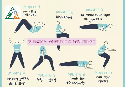 7-Day, 7-Minute Home Workout Plan